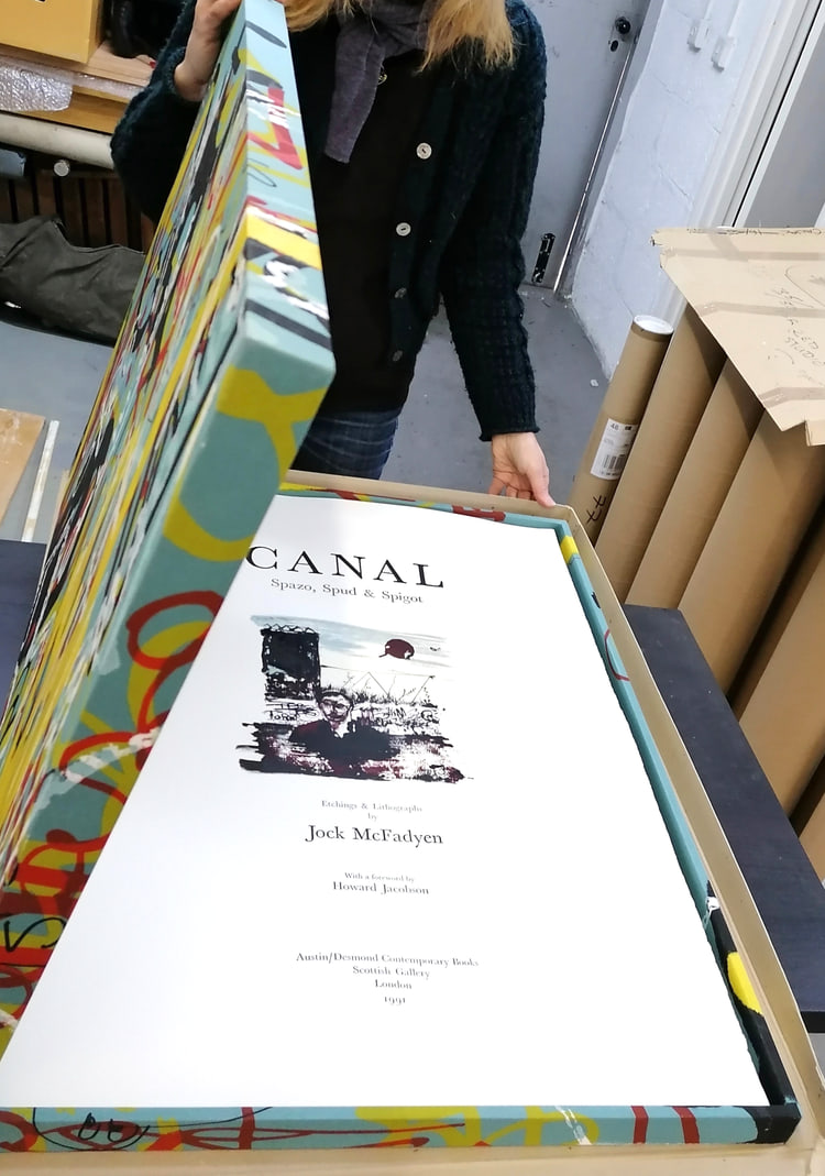 Open Canal: Spazo, Spud and Spigot box set by Jock McFadyen