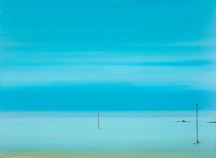 Painting by Jock McFadyen from Made in Hackney 2