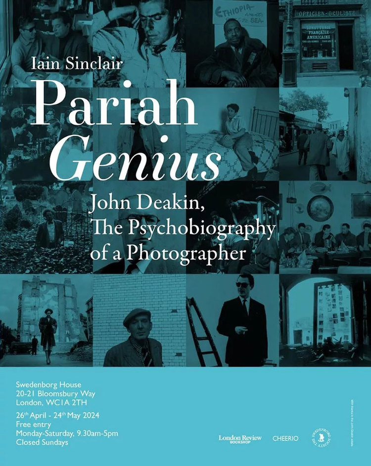 Pariah Genius event poster