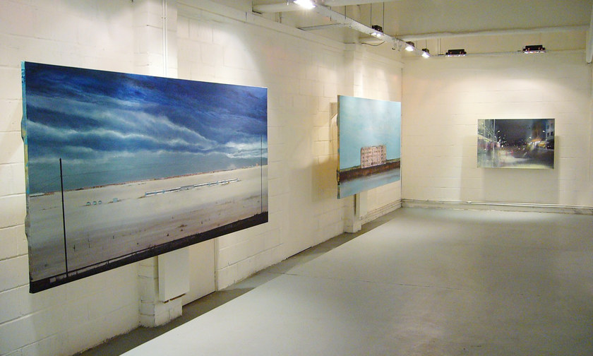 Dagenham, Pink Flats and Roman Road, installation view.