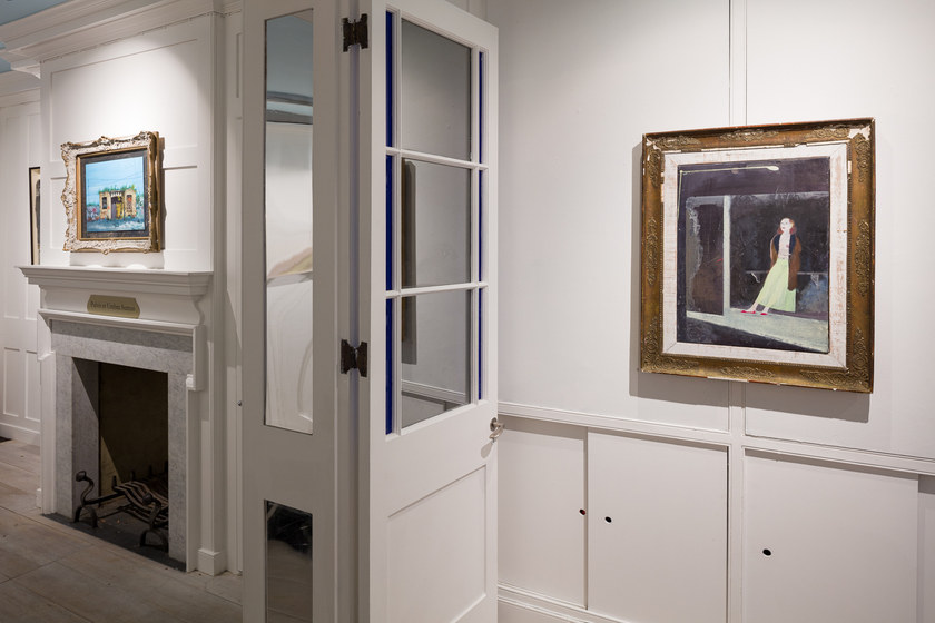 Blackmans Yard and Shelf, Eleven Spitalfields, 2019, installation view.