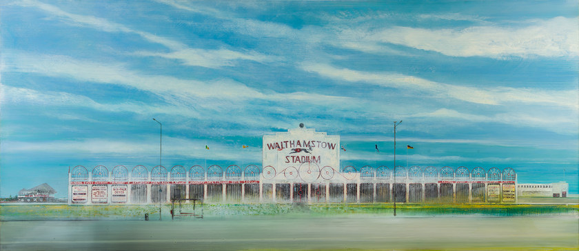 Popular Enclosure painting by Jock McFadyen