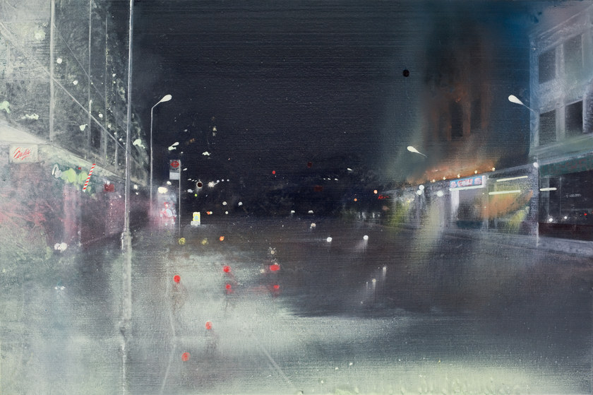 Roman Road, 2007. Oil on canvas. 102 by 153 cm. Private collection.